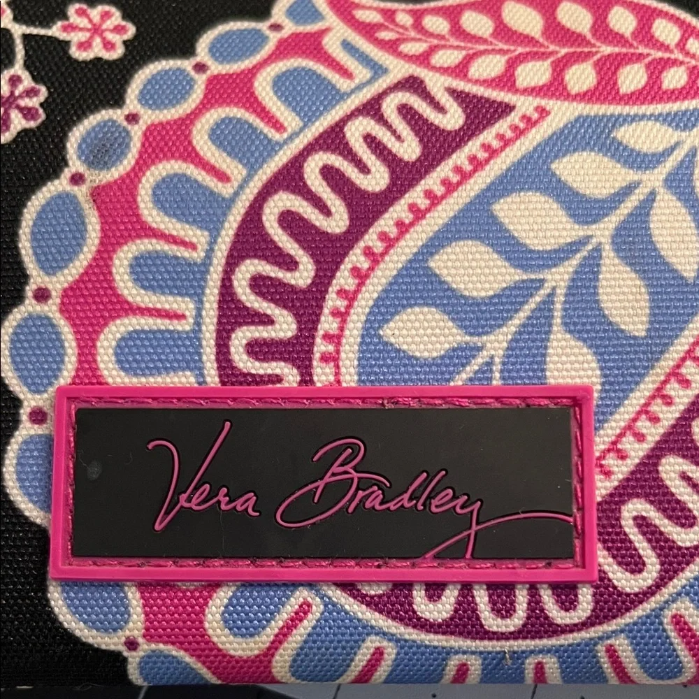 Vera Bradley Multicolor Floral Cosmetic Bag Alpine Floral